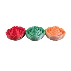 3D PRINTED LOTUS FLOWER. VARIOUS COLORS AVAILABLE.